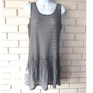 PrAna Sleeveless Stripped Tunic Dress
